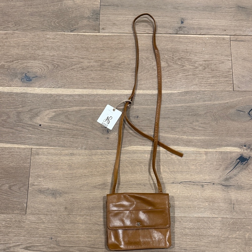 Brown Leather Crossbody Bag